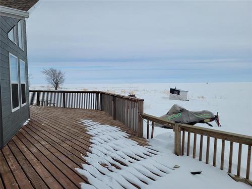 83 Beckville Beach Drive, Alonsa, MB - Outdoor With Body Of Water With Exterior