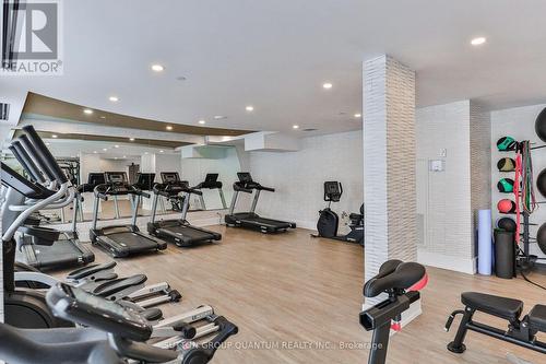 307 - 470 Dundas Street E, Hamilton, ON - Indoor Photo Showing Gym Room