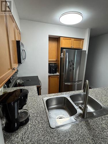 1717 - 335 Rathburn Road W, Mississauga, ON - Indoor Photo Showing Kitchen With Double Sink