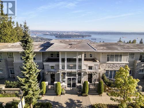 202 2200 Chippendale Road, West Vancouver, BC - Outdoor With Body Of Water With Facade