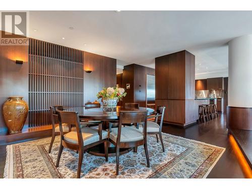 902 1600 Hornby Street, Vancouver, BC - Indoor Photo Showing Dining Room