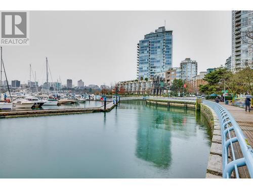 2703 193 Aquarius Mews, Vancouver, BC - Outdoor With Body Of Water With View