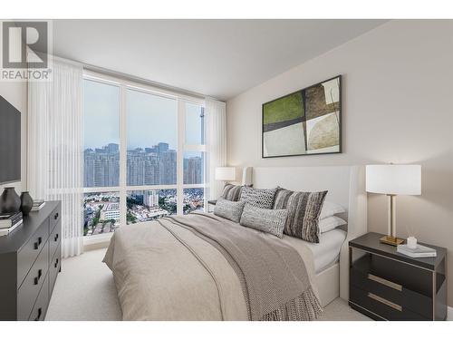 2703 193 Aquarius Mews, Vancouver, BC - Indoor Photo Showing Bedroom