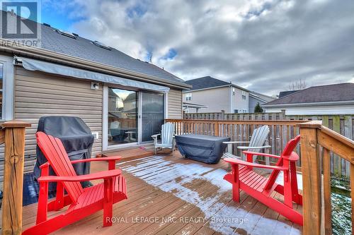 9 Chicory Crescent, St. Catharines (452 - Haig), ON - Outdoor With Deck Patio Veranda With Exterior