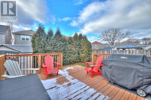 9 Chicory Crescent, St. Catharines (452 - Haig), ON - Outdoor With Deck Patio Veranda