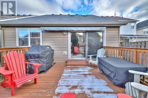 9 Chicory Crescent, St. Catharines (452 - Haig), ON - Outdoor With Deck Patio Veranda With Exterior