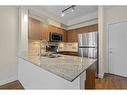 217 13468 King George Boulevard, Surrey, BC  - Indoor Photo Showing Kitchen With Double Sink With Upgraded Kitchen 