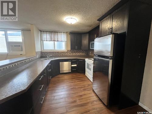 10 125 Froom Crescent, Regina, SK - Indoor Photo Showing Kitchen With Double Sink