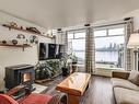 1A 20837 Louie Crescent, Langley, BC  - Indoor Photo Showing Living Room With Fireplace 