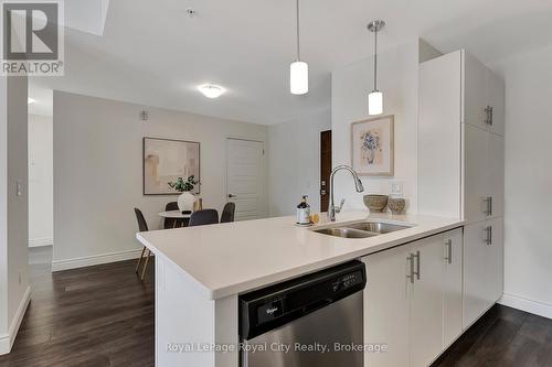 103 - 17 Kay Crescent, Guelph (Guelph South), ON - Indoor Photo Showing Kitchen With Double Sink