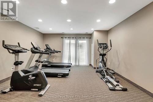 103 - 17 Kay Crescent, Guelph (Guelph South), ON - Indoor Photo Showing Gym Room