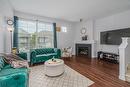 30 15152 62A Avenue, Surrey, BC  - Indoor Photo Showing Living Room With Fireplace 