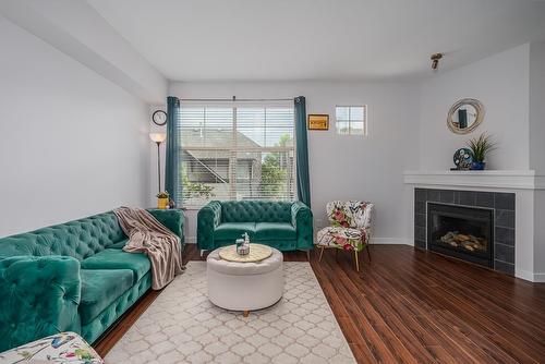 30 15152 62A Avenue, Surrey, BC - Indoor Photo Showing Living Room With Fireplace