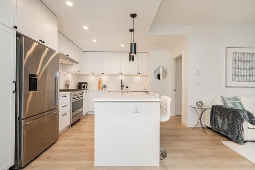 201 2425 166 Street, Surrey, BC - Indoor Photo Showing Kitchen With Upgraded Kitchen