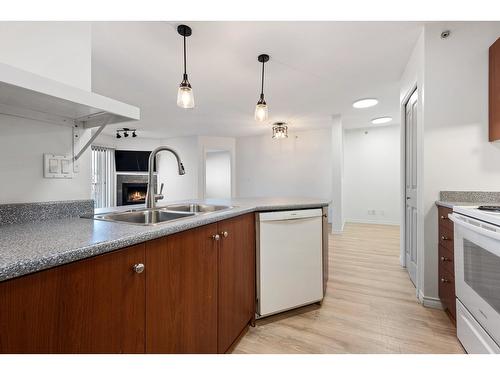 405 32063 Mt Waddington Avenue, Abbotsford, BC - Indoor Photo Showing Kitchen With Double Sink