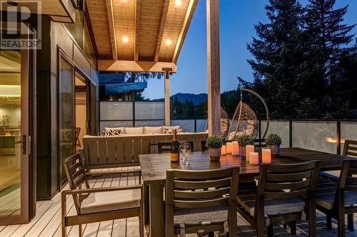 7333 Toni Sailer Lane, Whistler, BC -  With Deck Patio Veranda