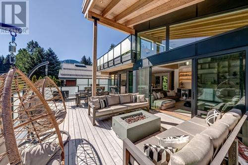 7333 Toni Sailer Lane, Whistler, BC - Outdoor With Deck Patio Veranda With Exterior