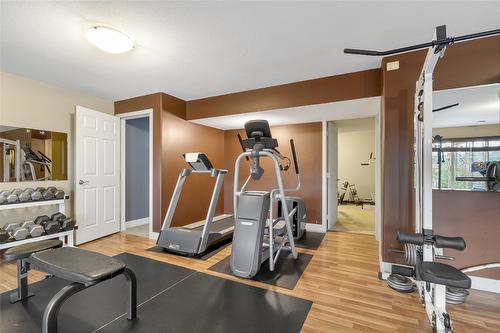 10412 Sherman Drive, Lake Country, BC - Indoor Photo Showing Gym Room