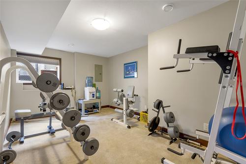 10412 Sherman Drive, Lake Country, BC - Indoor Photo Showing Gym Room