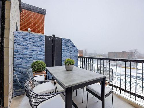 Balcony - 412-2555 Rue Grenet, Montréal (Saint-Laurent), QC - Outdoor