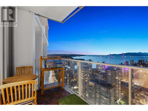 3601 1289 Hornby Street, Vancouver, BC - Outdoor With Body Of Water With View With Exterior