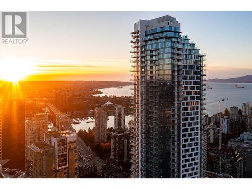 3601 1289 Hornby Street, Vancouver, BC - Outdoor With Body Of Water