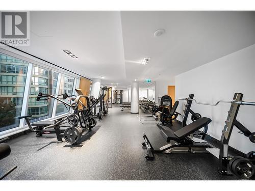 3601 1289 Hornby Street, Vancouver, BC - Indoor Photo Showing Gym Room