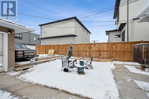 Rear yard showing garden area - 1511 Child Avenue Ne, Calgary, AB - Outdoor