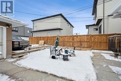 Rear yard showing garden area - 