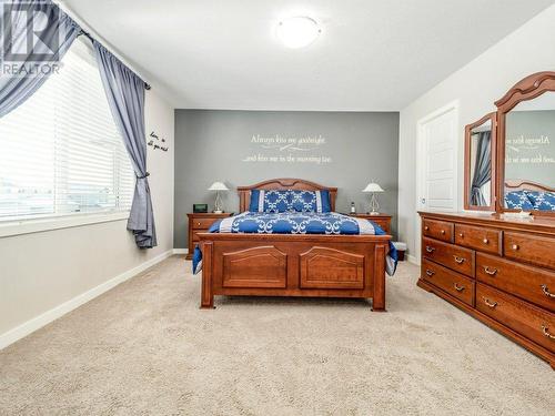 Primary Bedroom up - 39 Moonlight Boulevard W, Lethbridge, AB - Indoor Photo Showing Bedroom