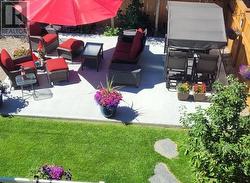 Rear patio - summer - 