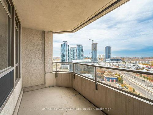 1705-35 Kingsbridge Garden Circ, Mississauga, ON - Outdoor With Balcony With View With Exterior