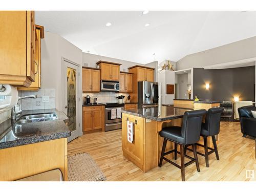 5819 110 St Nw, Edmonton, AB - Indoor Photo Showing Kitchen With Double Sink