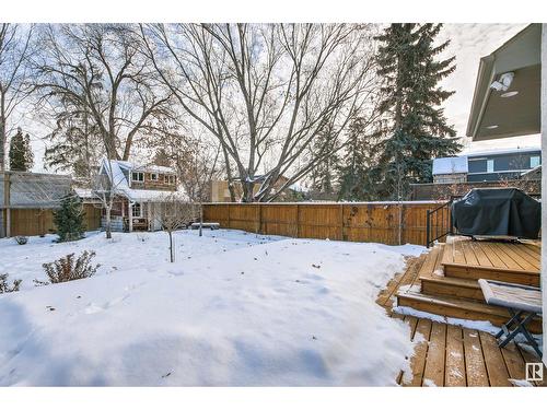 5819 110 St Nw, Edmonton, AB - Outdoor With Deck Patio Veranda