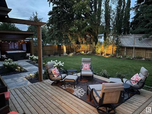 5819 110 St Nw, Edmonton, AB - Outdoor With Deck Patio Veranda