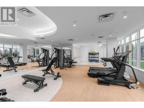 2307 505 Nelson Street, Coquitlam, BC - Indoor Photo Showing Gym Room