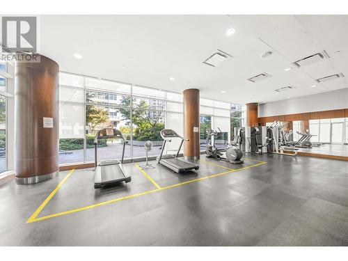 1507 8833 Hazelbridge Way, Richmond, BC - Indoor Photo Showing Gym Room