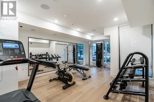 406 5399 Joyce Street, Vancouver, BC - Indoor Photo Showing Gym Room