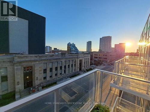 405 - 60 Frederick Street, Kitchener, ON - Outdoor With Balcony With View