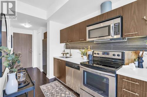 709 - 70 Distillery Lane, Toronto, ON - Indoor Photo Showing Kitchen With Stainless Steel Kitchen With Upgraded Kitchen