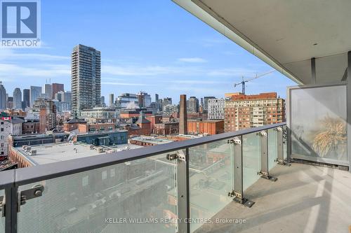 709 - 70 Distillery Lane, Toronto, ON - Outdoor With Balcony With View