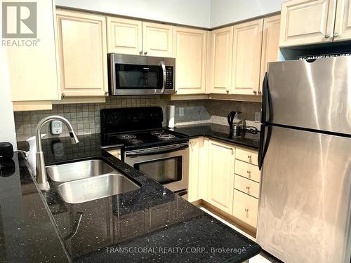 107 - 3840 Bathurst Street W, Toronto, ON - Indoor Photo Showing Kitchen With Double Sink