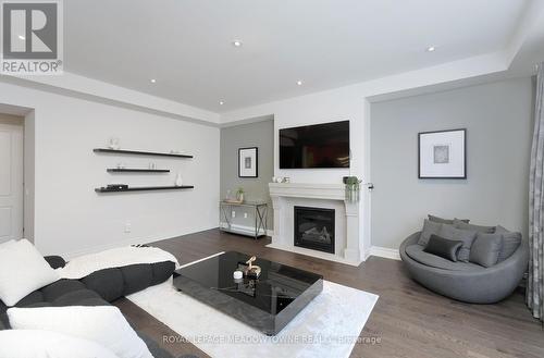 3173 Millicent Avenue, Oakville, ON - Indoor Photo Showing Living Room With Fireplace