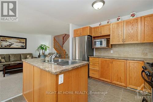 849 Clearbrook Drive, Ottawa, ON - Indoor Photo Showing Kitchen With Double Sink