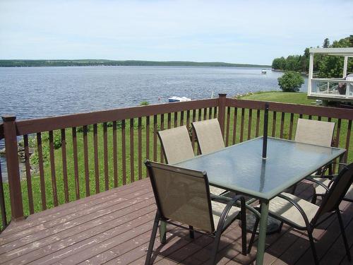 Vue sur l'eau - 2519 Ch. Tousignant, Weedon, QC - Outdoor With Body Of Water With Deck Patio Veranda With Exterior