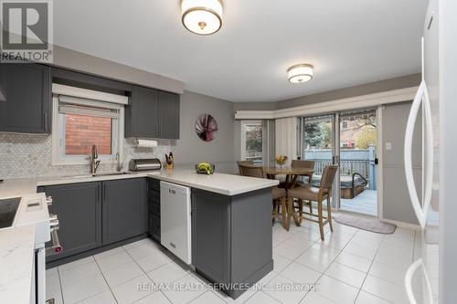 52 Buffridge Trail, Brampton, ON - Indoor Photo Showing Kitchen With Double Sink