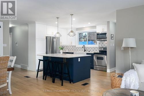 8 Gafney Court, Hamilton, ON - Indoor Photo Showing Kitchen With Upgraded Kitchen