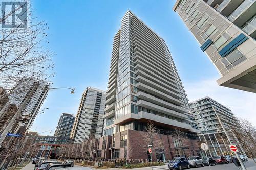 911 - 20 Tubman Avenue, Toronto, ON - Outdoor With Balcony With Facade