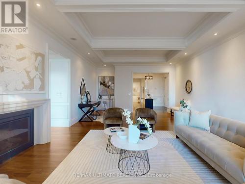 5104 - 311 Bay Street, Toronto, ON - Indoor Photo Showing Living Room With Fireplace