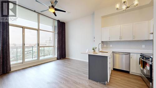 404 - 1600 Keele Street, Toronto, ON - Indoor Photo Showing Kitchen With Stainless Steel Kitchen